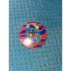 VINTAGE 90’s HOLOGRAM 8-BALL SKULL POG MILK CAP SLAMMER